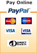 Pay taxi fee online by PayPal